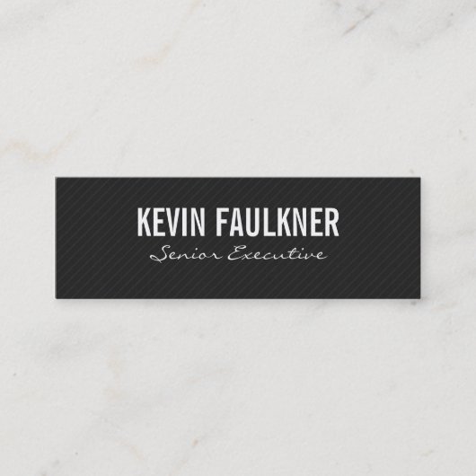 Carte De Visite Mini Pinstripe (Devant)