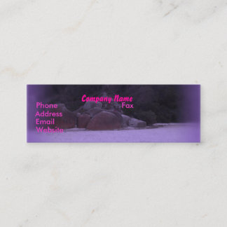 Carte De Visite Mini Plage Squeaky 4