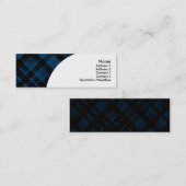 Carte De Visite Mini plaid (Devant / Derrière)