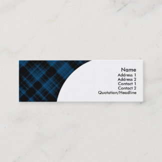 Carte De Visite Mini plaid