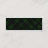 Carte De Visite Mini plaid (Dos)
