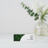 Carte De Visite Mini plaid (Debout devant)