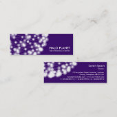 Carte De Visite Mini Planète de halo - Deep Purple (Devant / Derrière)