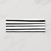 Carte De Visite Mini Plaque de douche à écran simple (Dos)