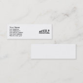 Carte De Visite Mini Plombier d'évolution (Devant / Derrière)