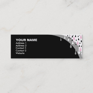 Carte De Visite Mini pluie : S :