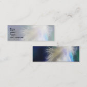 Carte De Visite Mini Plumes d'ange (Devant / Derrière)