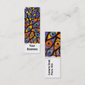 Carte De Visite Mini Plusieurs yeux (Devant / Derrière)