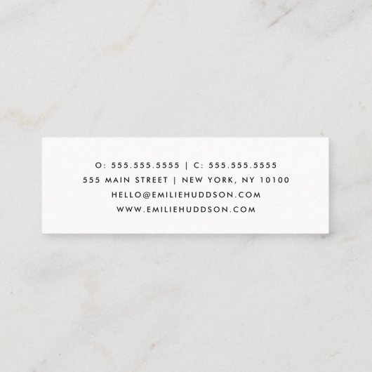 Carte De Visite Mini Points Dalmatiens verts, Points Dalmatiens, Pots D (Dos)