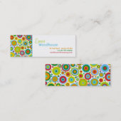 Carte De Visite Mini Points géniaux (Devant / Derrière)