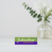 Carte De Visite Mini Pois (Debout devant)