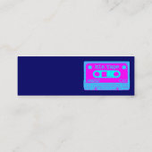 Carte De Visite Mini Pop de bande II (Dos)