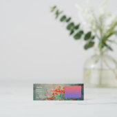 Carte De Visite Mini Poppies | (Debout devant)