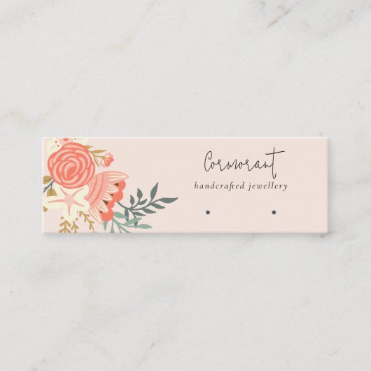 Carte De Visite Mini Porte-boucles florales de l'Ambrosia (Devant)