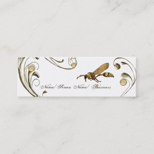 Carte De Visite Mini Potter Wasp (Devant)