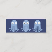 Carte De Visite Mini Poulpe - maigre (Dos)