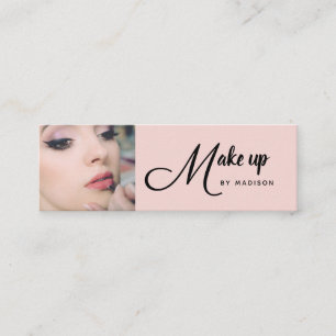 Carte de visite mini pour entreprise de maquillage