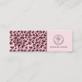 Carte De Visite Mini Présentoir à boucles d'oreilles avec impression lé (Devant)