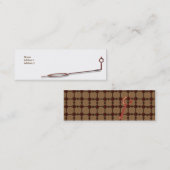 Carte De Visite Mini Priez - maigre (Devant / Derrière)