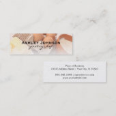 Carte De Visite Mini Produire (Devant / Derrière)