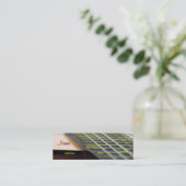 Carte De Visite Mini Professeur de musique guitare (Debout devant)