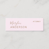 Carte De Visite Mini Professionnel - (Devant)