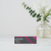 Carte De Visite Mini professionnel high-tech : (Debout devant)