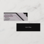 Carte De Visite Mini professionnel high-tech : (Devant / Derrière)