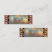 Carte De Visite Mini Professionnel maigre élégant de Baarnetscue (Devant / Derrière)