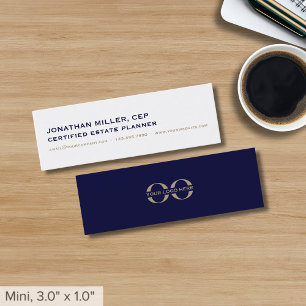 Carte De Visite Mini Professionnel simple