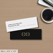 Carte De Visite Mini Professionnel simple