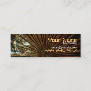Carte De Visite Mini Profil maigre de RusticBub