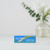 Carte De Visite Mini Profil maigre OZTRALiANA (Debout devant)