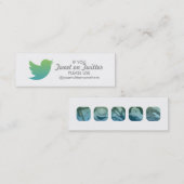 Carte De Visite Mini promo twitter (Devant / Derrière)