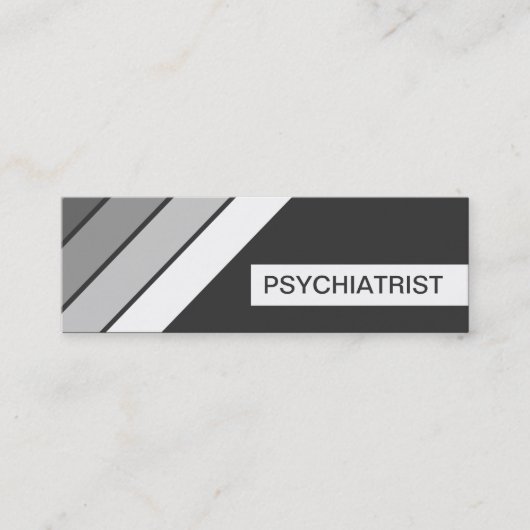 CARTE DE VISITE MINI PSYCHIATRIST (Devant)