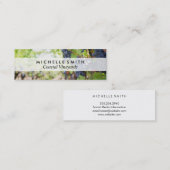 Carte De Visite Mini Raisins | Vignoble (Devant / Derrière)