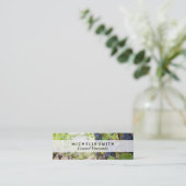 Carte De Visite Mini Raisins | Vignoble (Debout devant)