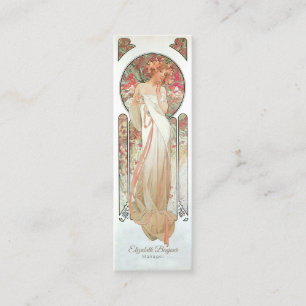 Carte De Visite Mini Rapidité des fleurs -