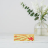 Carte De Visite Mini Rat - maigre (Debout devant)