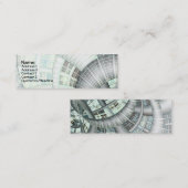 Carte De Visite Mini Réalités déformées (Devant / Derrière)