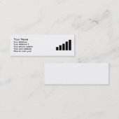 Carte De Visite Mini Réception mobile (Devant / Derrière)