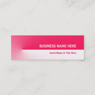Carte De Visite Mini Red Pro Mini