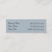 Carte De Visite Mini Régate à Argenteuil par Claude Monet (Dos)