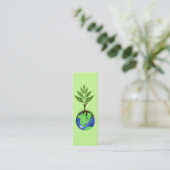 Carte De Visite Mini ReLeaf - Planter un arbre (Debout devant)