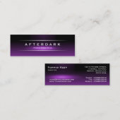 Carte De Visite Mini Remorque 01 de film (Devant / Derrière)