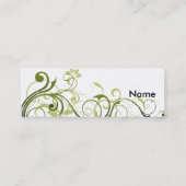 Carte De Visite Mini Remous vert (Dos)