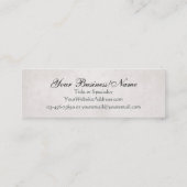 Carte De Visite Mini Requin vintage (Dos)