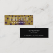 Carte De Visite Mini Résumé (Devant / Derrière)