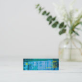 Carte De Visite Mini résumé - maigre (Debout devant)