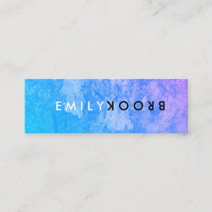 Carte De Visite Mini Retourner lettre